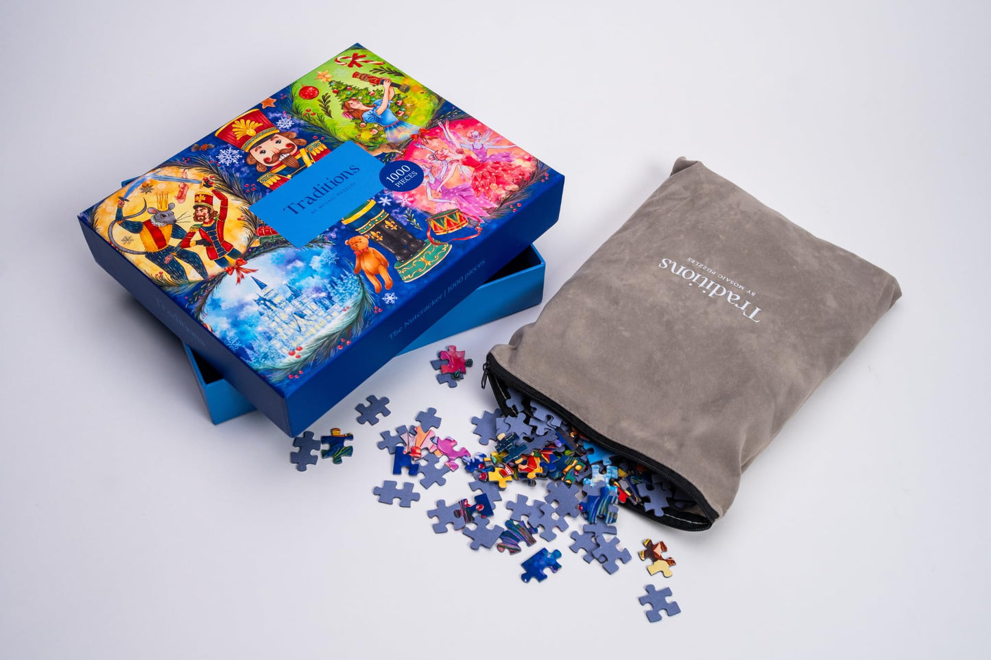 Mosaic Puzzles The Nutcracker — 1000-Piece Premium Christmas Puzzle for Adults