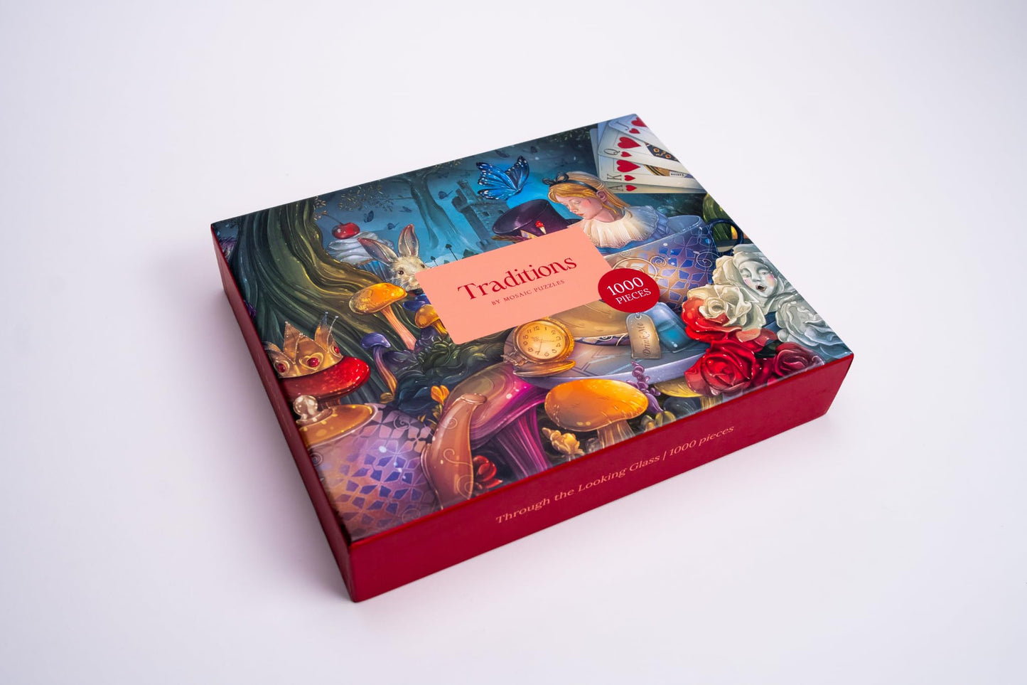 Mosaic Puzzles: Through The Looking Glass – Premium 1000-Piece Jigsaw Puzzle for Adults