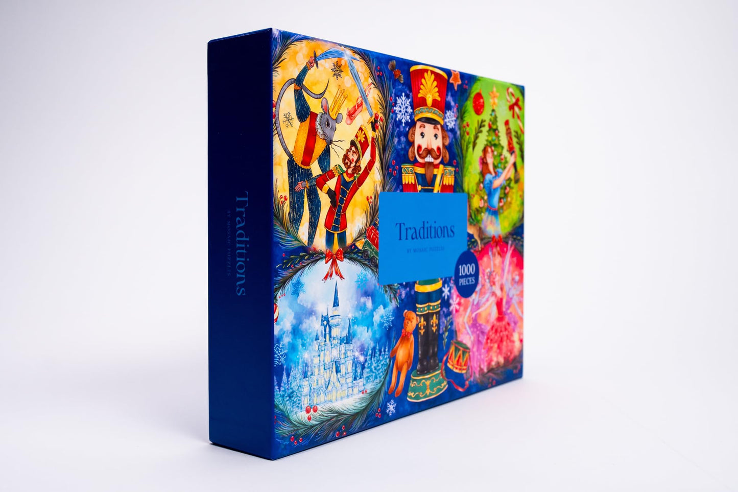 Mosaic Puzzles The Nutcracker — 1000-Piece Premium Christmas Puzzle for Adults
