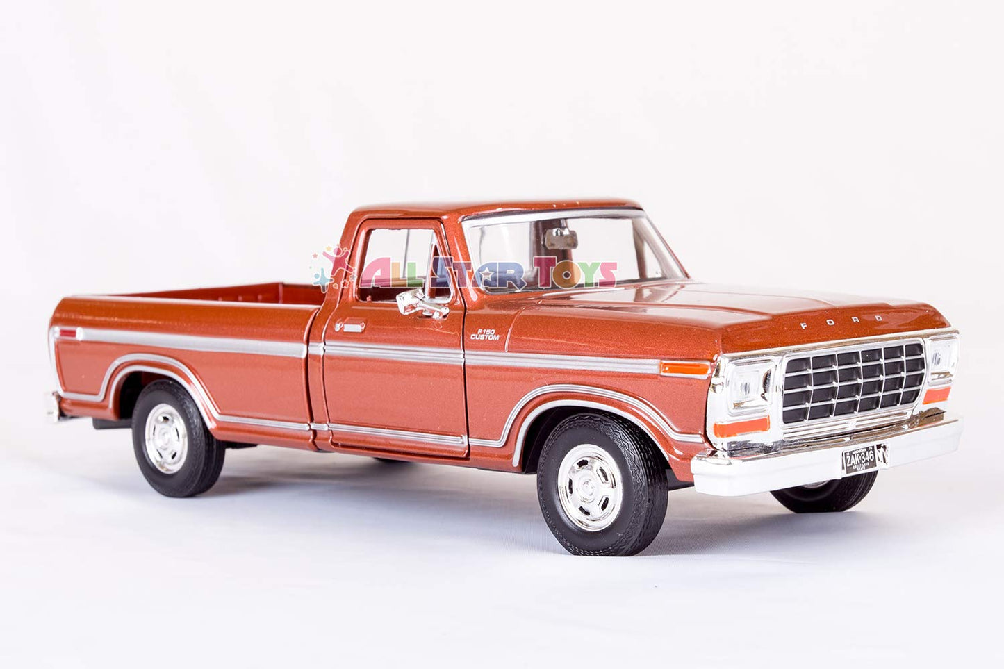 Motormax 1979 Ford F-150 Diecast Model 1:24 – Brown | Official Licensed