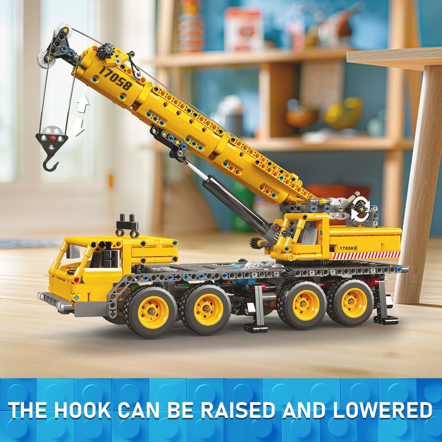Mould King 17058 City Mobile Crane Truck Building Set – 997 Pieces