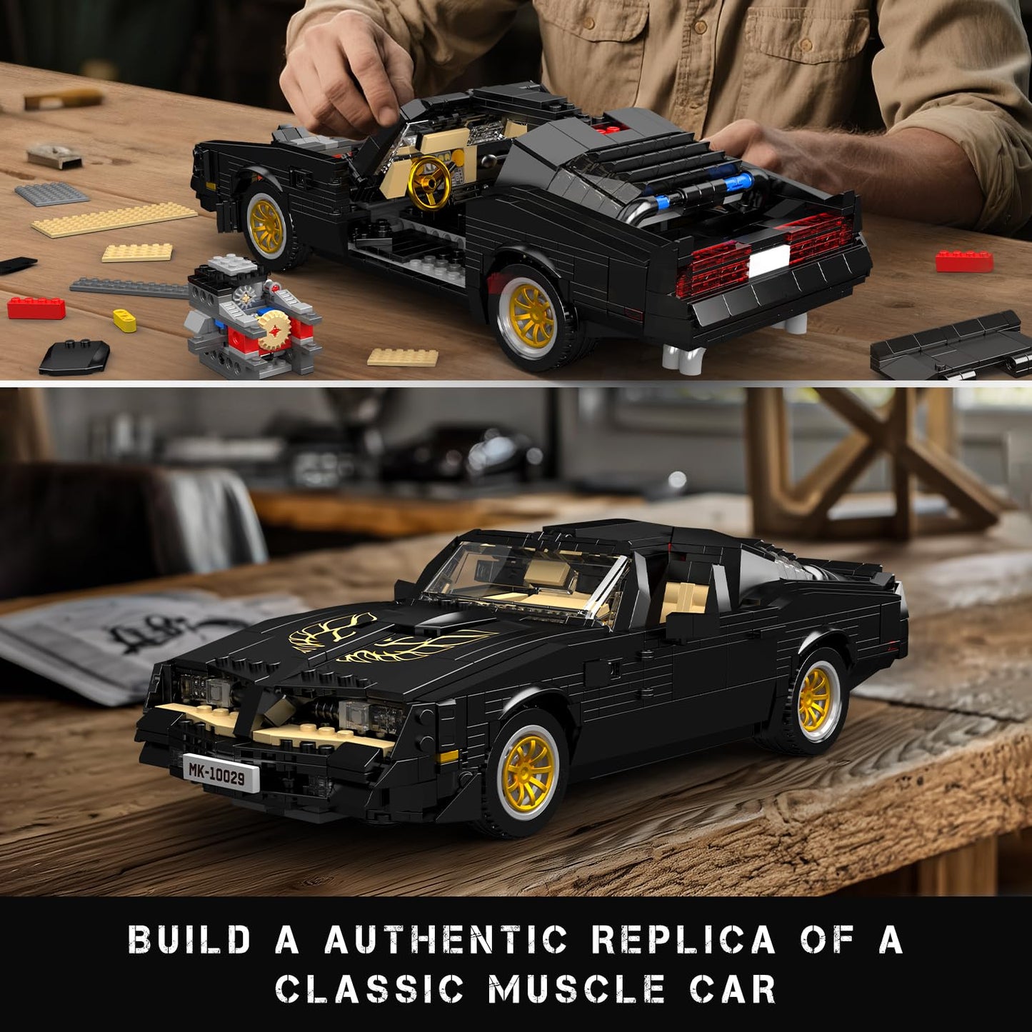 Mould King Classic Supercar Building Set – 1557 PCS STEM Car Kit for Teens & Adults