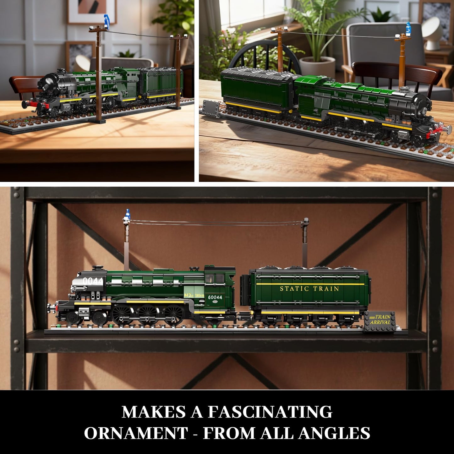 Mould King Flying Scotsman Locomotive Model – 1766+ Pieces for Collectors
