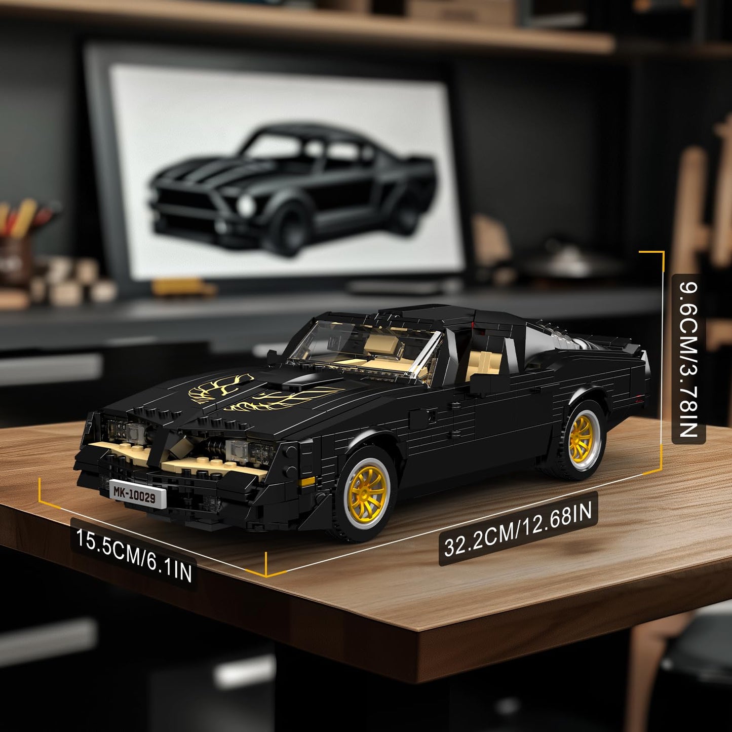 Mould King Classic Supercar Building Set – 1557 PCS STEM Car Kit for Teens & Adults