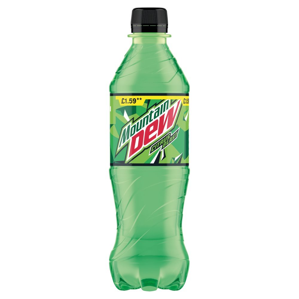 Mountain Dew Citrus Blast Bottle PMP 500ml (Case of 12)