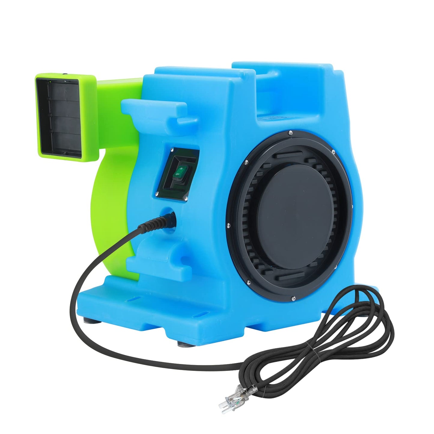 MOUNTO 1HP Inflatable Blower – Energy Efficient, Low Amp Draw for Bounce Houses, Water Slides & Obstacle Courses