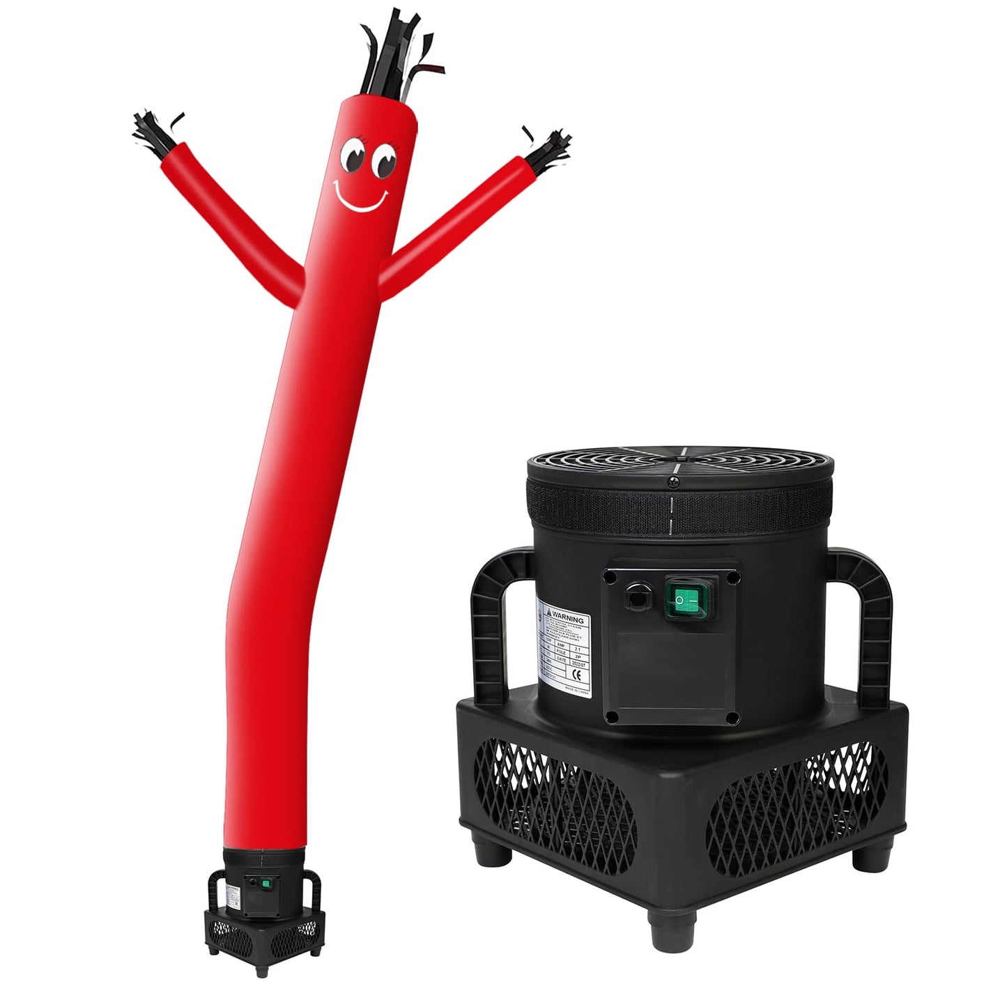 MOUNTO 6FT Fly Puppet Dancer with 1/3hp Blower – Complete Red Set
