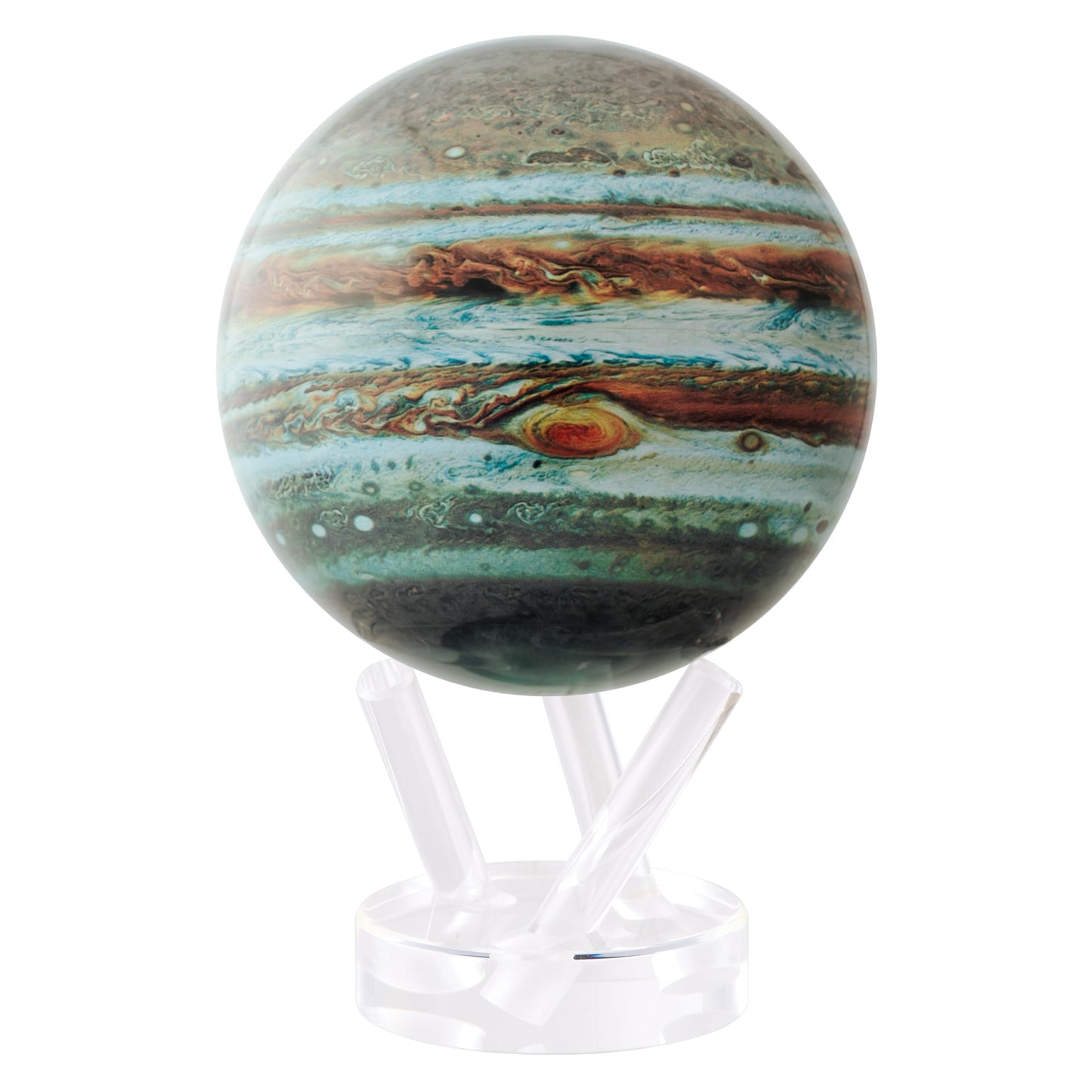 MOVA Jupiter Globe 4.5-inch – Solar-Powered Floating Planet Display for Desk