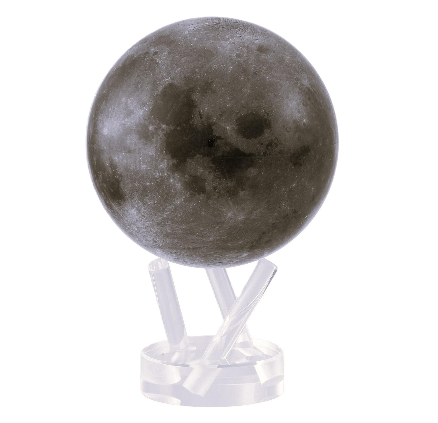 MOVA Moon Globe 6-inch — Rotating Lunar Globe Powered by Light, No Batteries Needed | Unique Desk Decor Gift