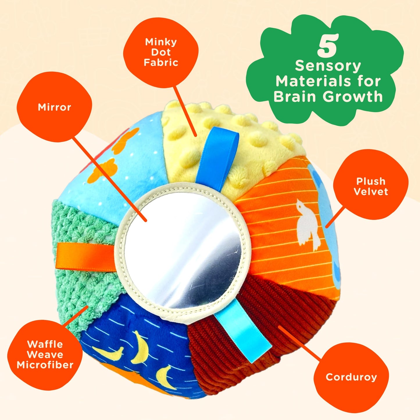 Move2Play: Interactive Toy with Music & Sounds | Toddler Ball for Indoor & Outdoor Play