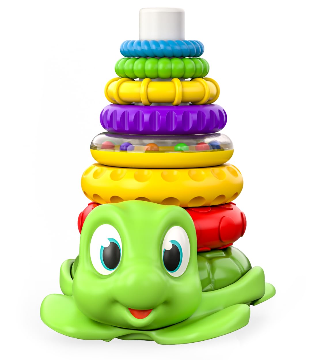 Move2Play Stacking Toy – 7-Ring Montessori Unicorn Stack for Babies 0-6+ Months