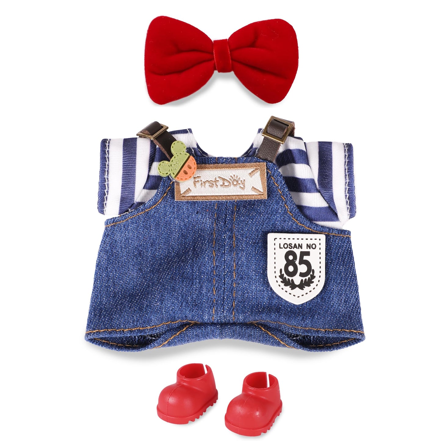 MOVOLIVI 6.7in Doll Outfit Set – 4-Piece Premium Fashion for Collectors