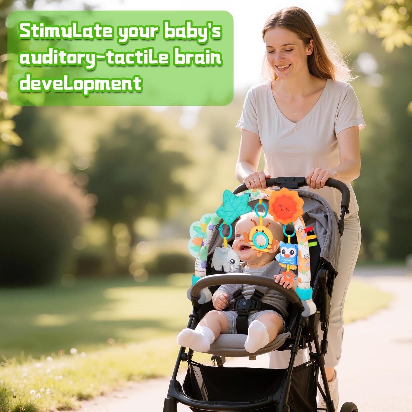 MPQMPQ Car Seat Toys for Babies 0-6 Months – Arch Toy Animals