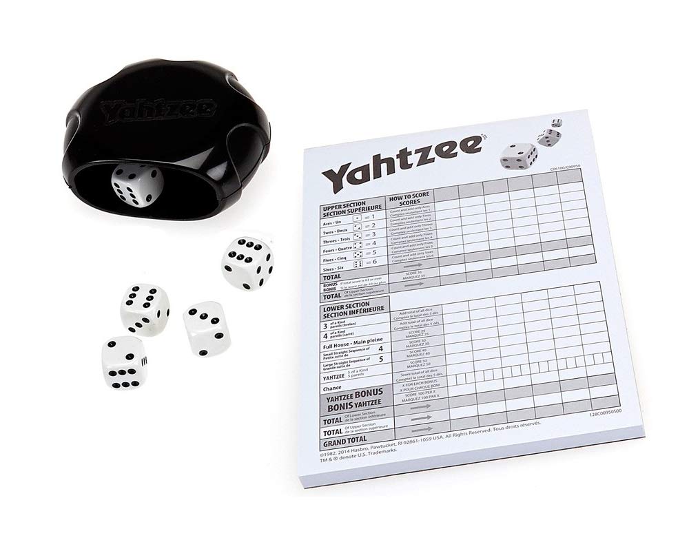 Mr Dice Classic Dice Game Bundle – Family Night Pack with Drawstring Bag