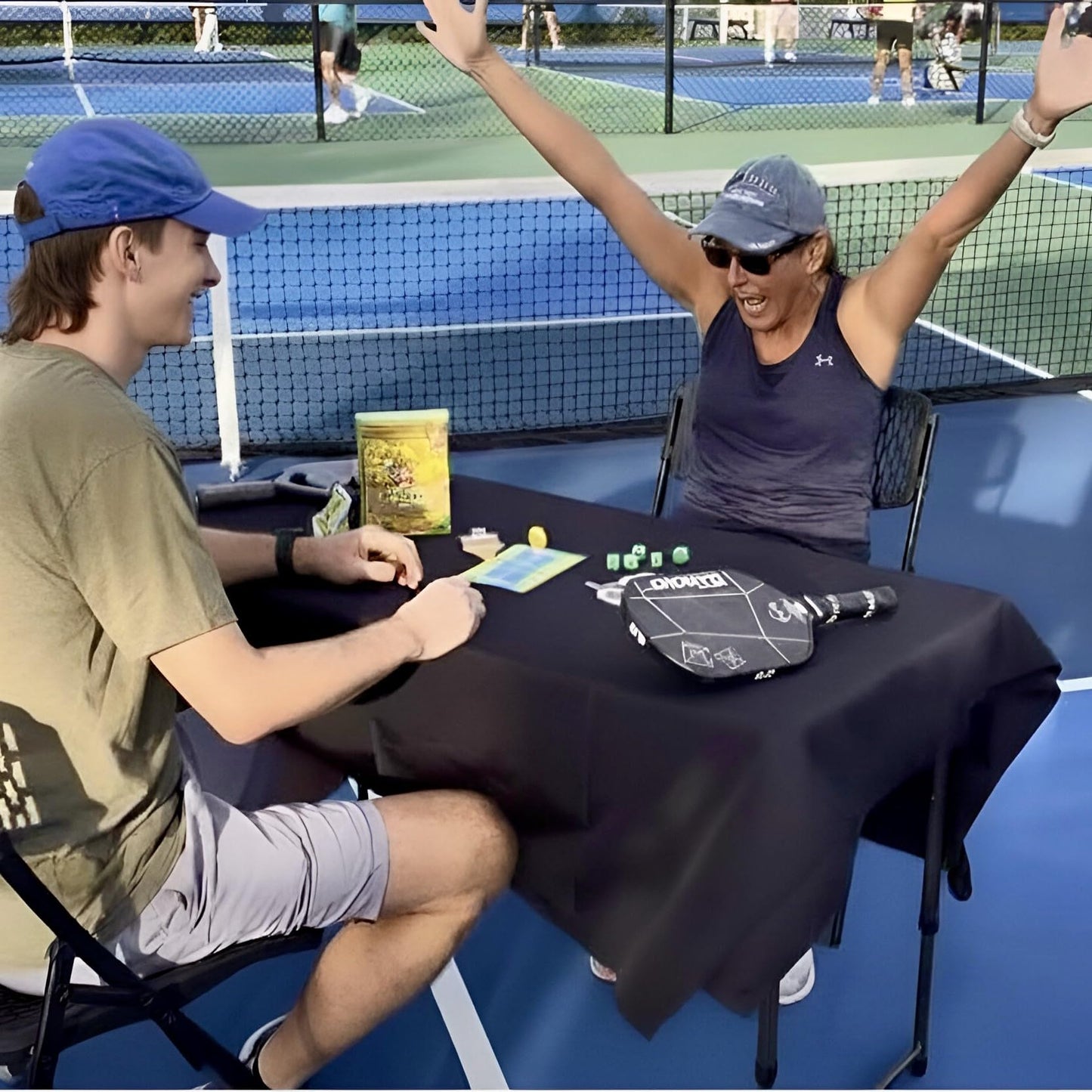 Mr GameShow Pickleball Dice – The Tabletop Strategy Game for Families & Fans
