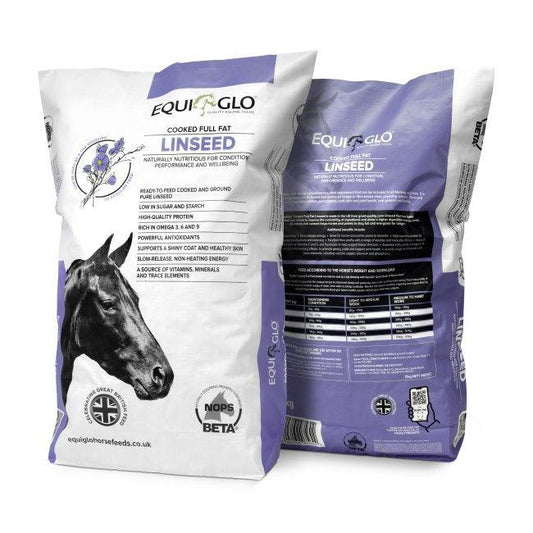 Mr Johnsons Equiglo Cooked Full Linseed 15kg