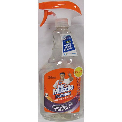 Mr Muscle Platinum Shower Trigger 750ml (Case of 6)