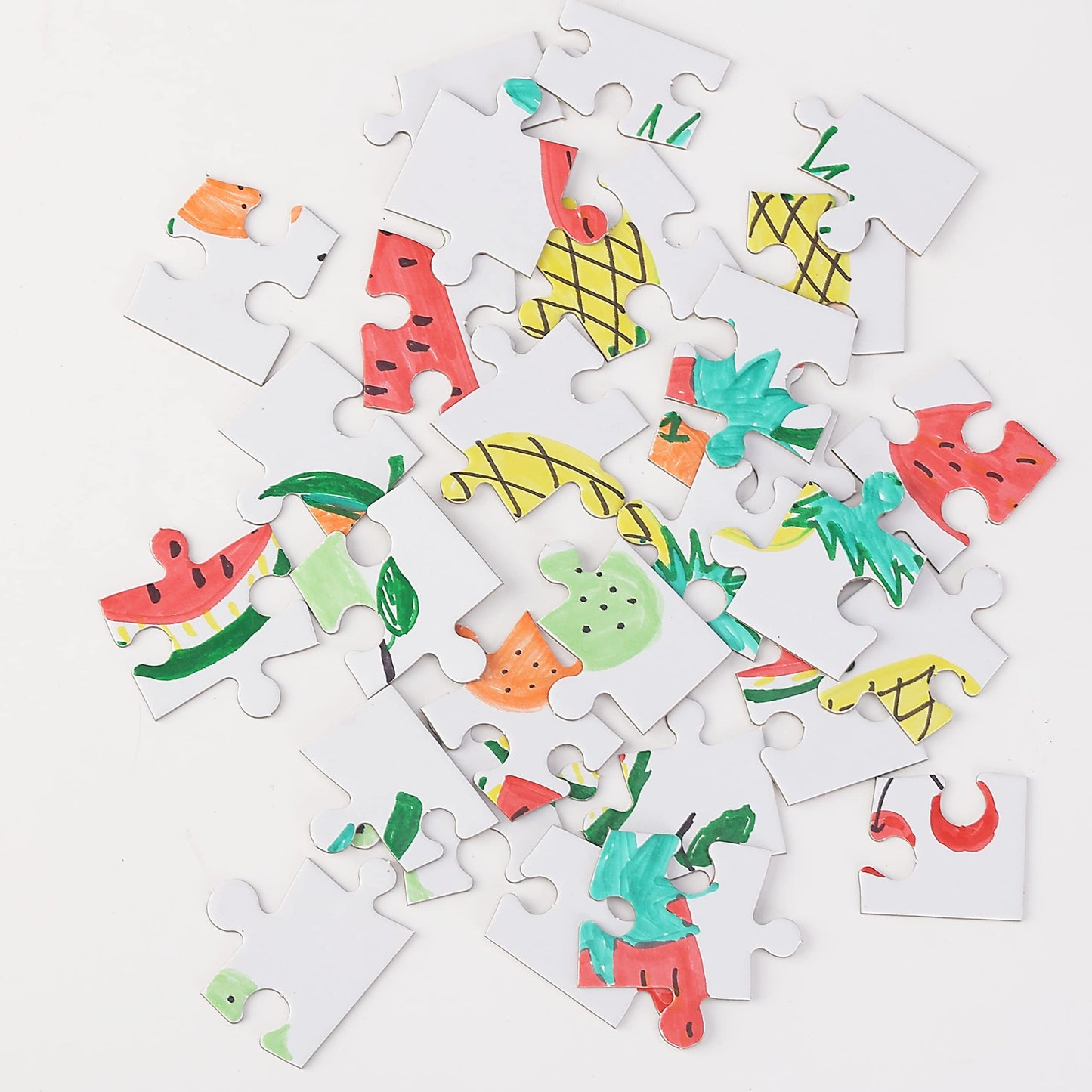 Mr. Pen Blank Puzzle 8 Pack – 28-Piece Each, 8.1 x 5.5 Inches, White