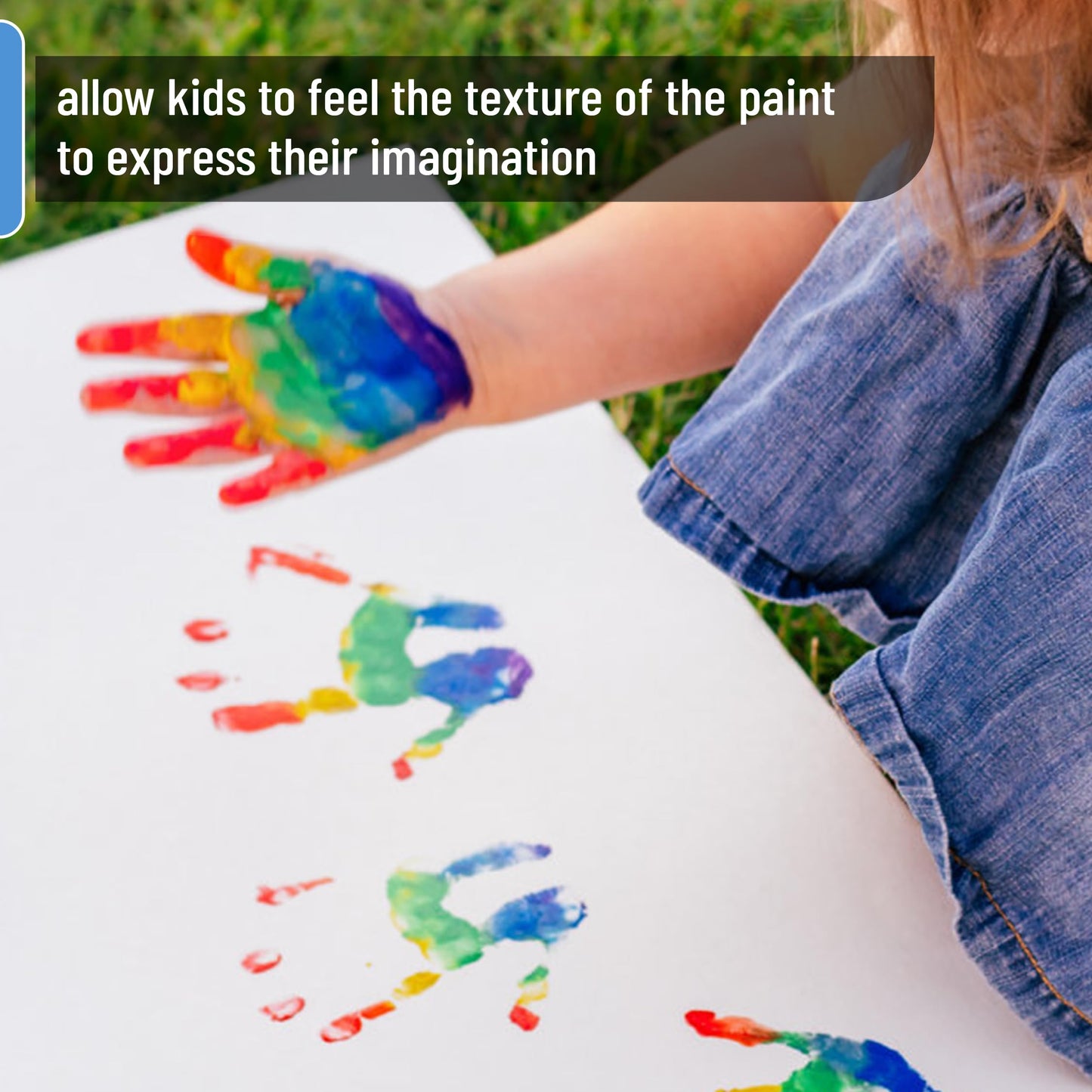 Mr. Pen Finger Paint Paper – 11x14, 22 Sheets, Non-Toxic, Bleed-Resistant