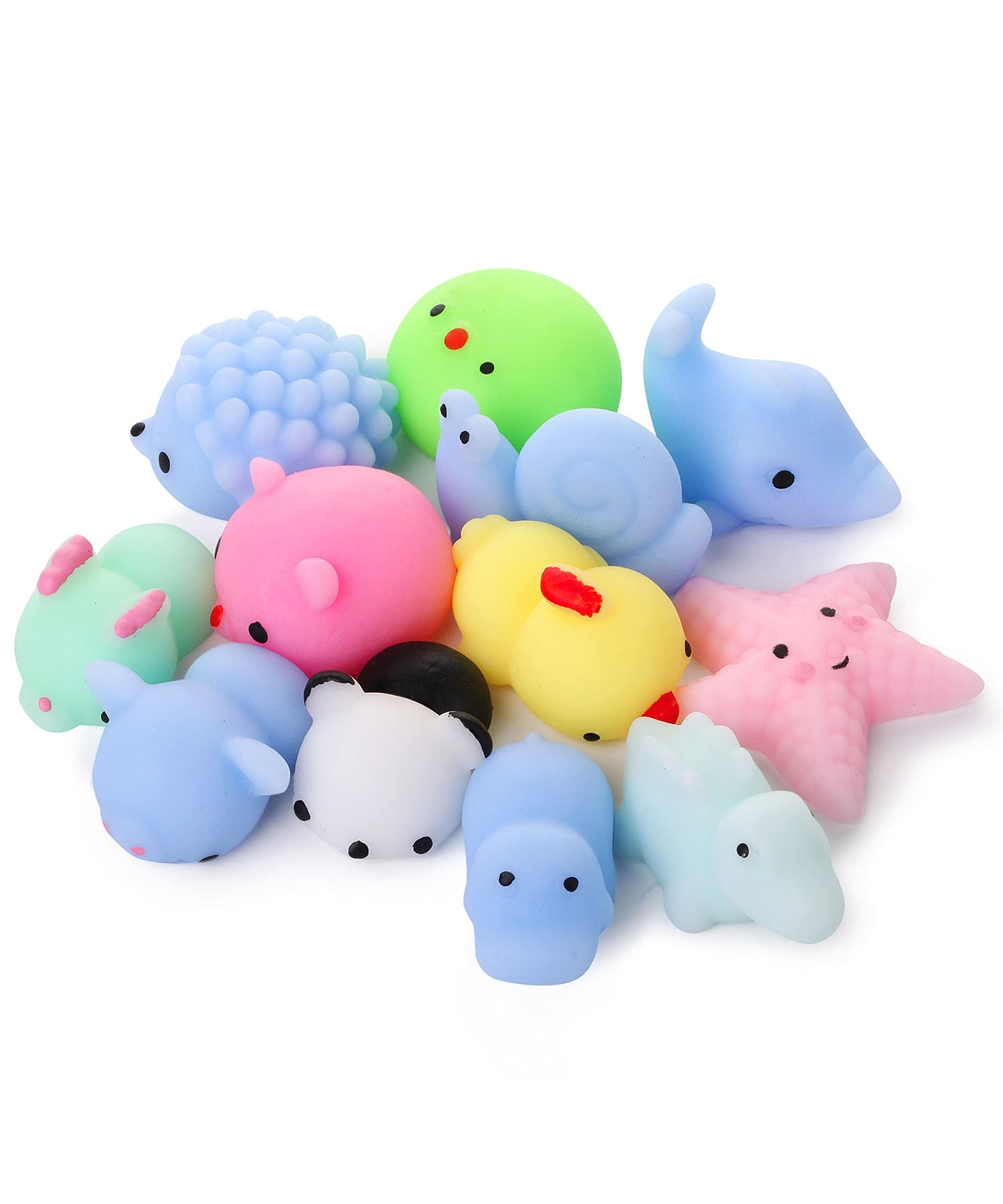 Mr. Pen Squishy Toys 12 Pack – Colorful Mini Squishies for Kids