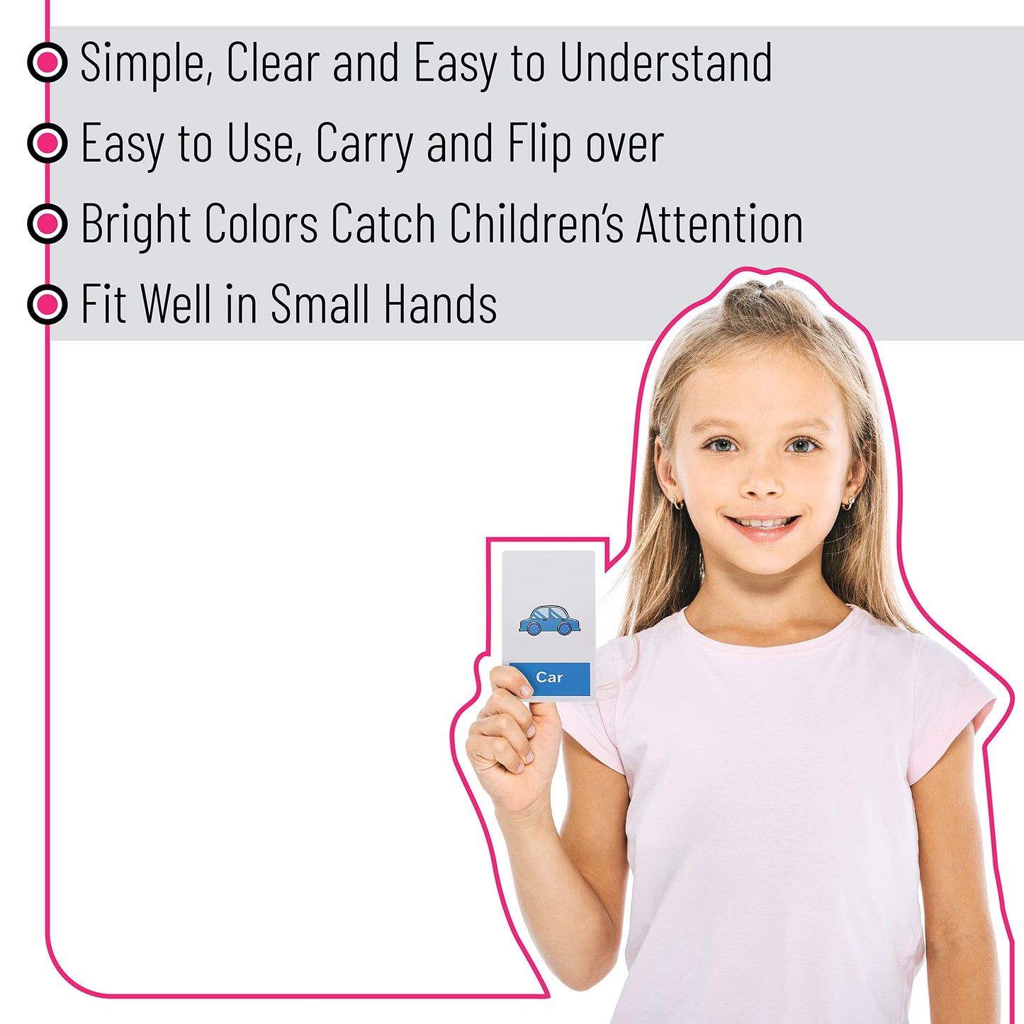 Mr. Pen Alphabet Flash Cards for Toddlers – 58 Double-Sided ABC & Number Cards