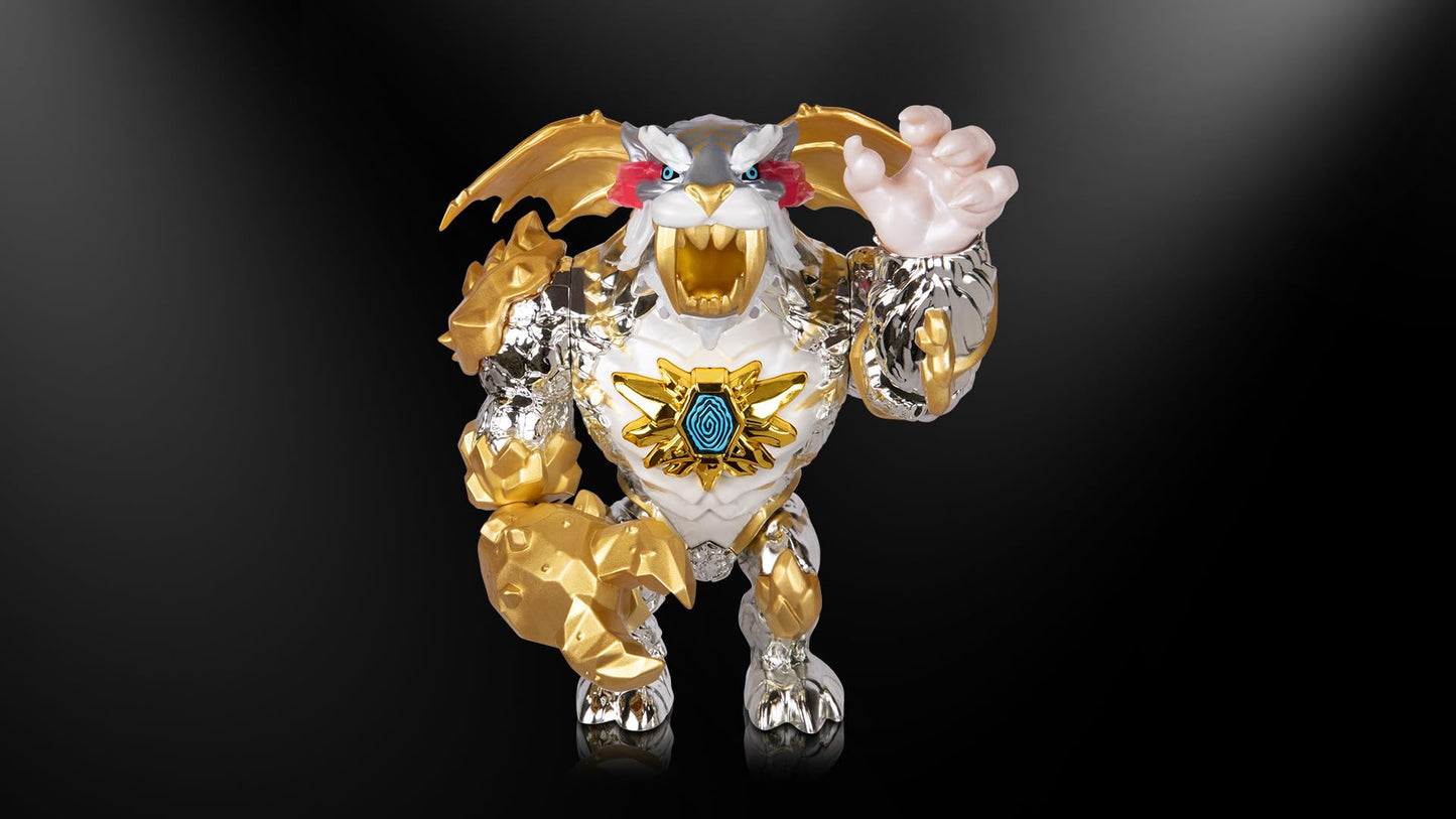 MRBEAST LAB Apex Beast Tiger Collector Figure - 6.25-inch Tall, 13 Points of Articulation, Premium Packaging, Styles May Vary