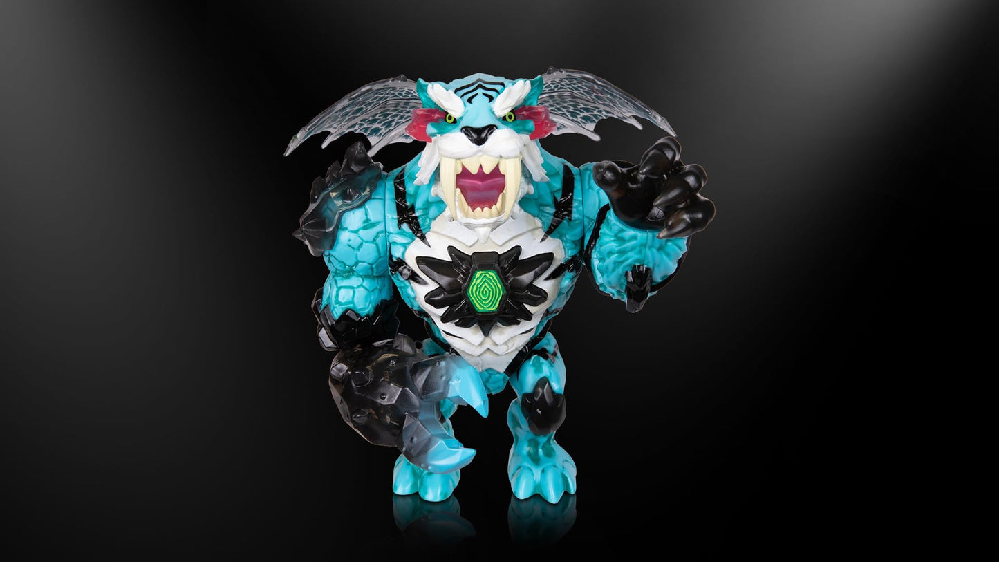 MRBEAST LAB Apex Beast Tiger Collector Figure - 6.25-inch Tall, 13 Points of Articulation, Premium Packaging, Styles May Vary