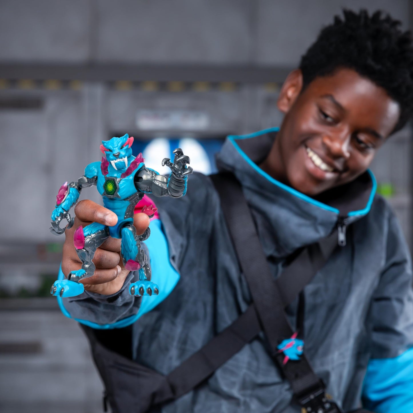 MRBEAST LAB Mutators Iconic Panther – 5.5in Action Figure, 20+ Articulations