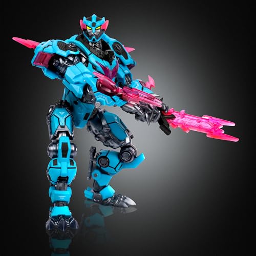 MRBEAST LAB Platinum Series Panther Battle Titan Collector Figure – 6.5", 35 Points of Articulation, Premium Packaging