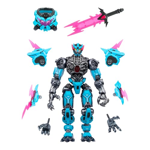 MRBEAST LAB Platinum Series Panther Battle Titan Collector Figure – 6.5", 35 Points of Articulation, Premium Packaging
