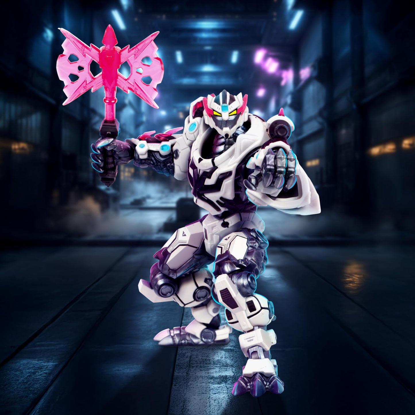 MrBeast Lab Platinum Series Tiger Battle Titan Figure – 6.5-inch, 35 Points Articulation, Premium Packaging (Styles May Vary)