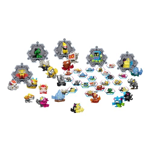 MRBEAST LAB Swarms S3 Fusion Chaos Pack – 1 Collector Guide, 22 Figures, 5 Fusion Pods