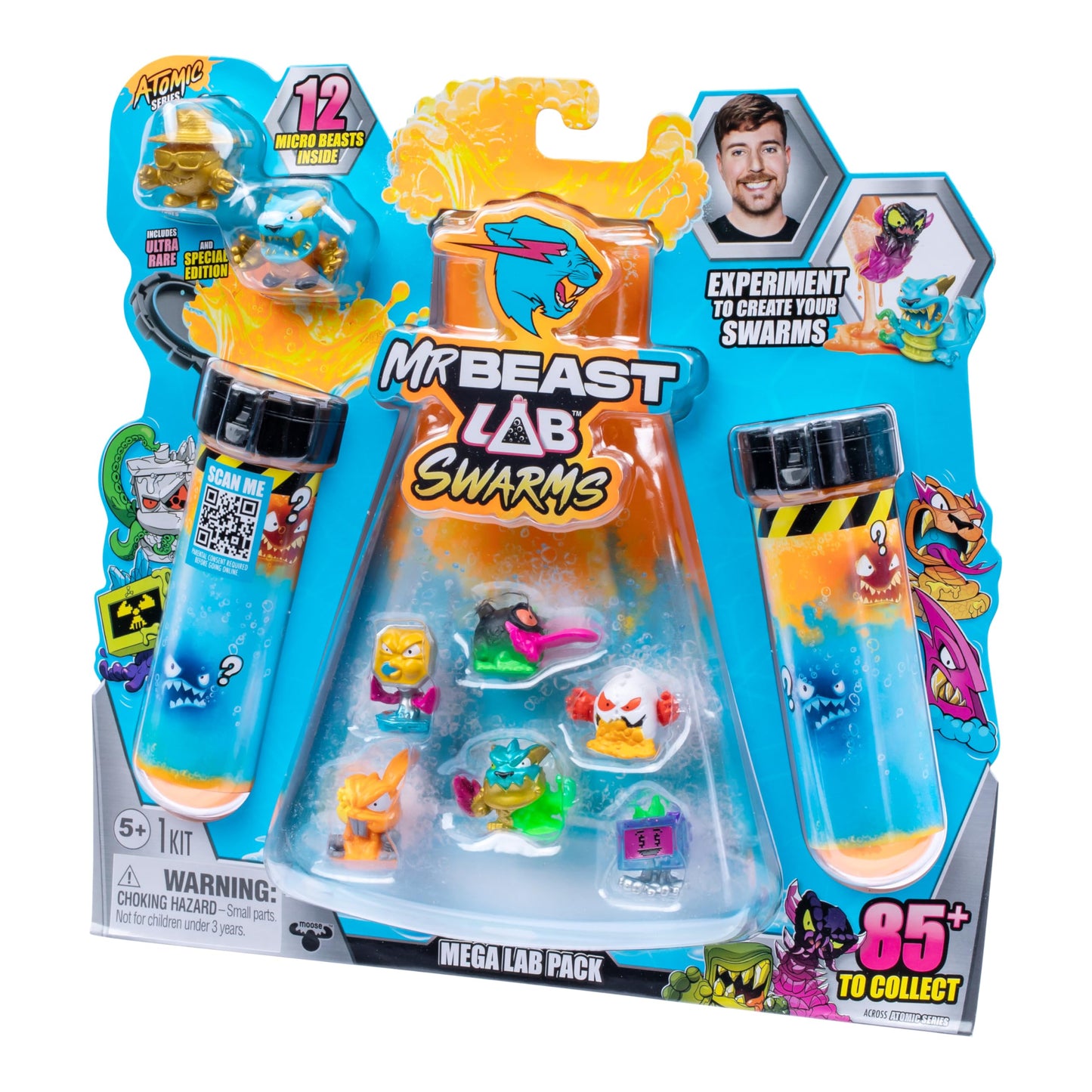 MRBEAST LAB Swarms Atomic Series 12 Pack – Panther Claws, Add Water & Shake to Reveal 2 of 12