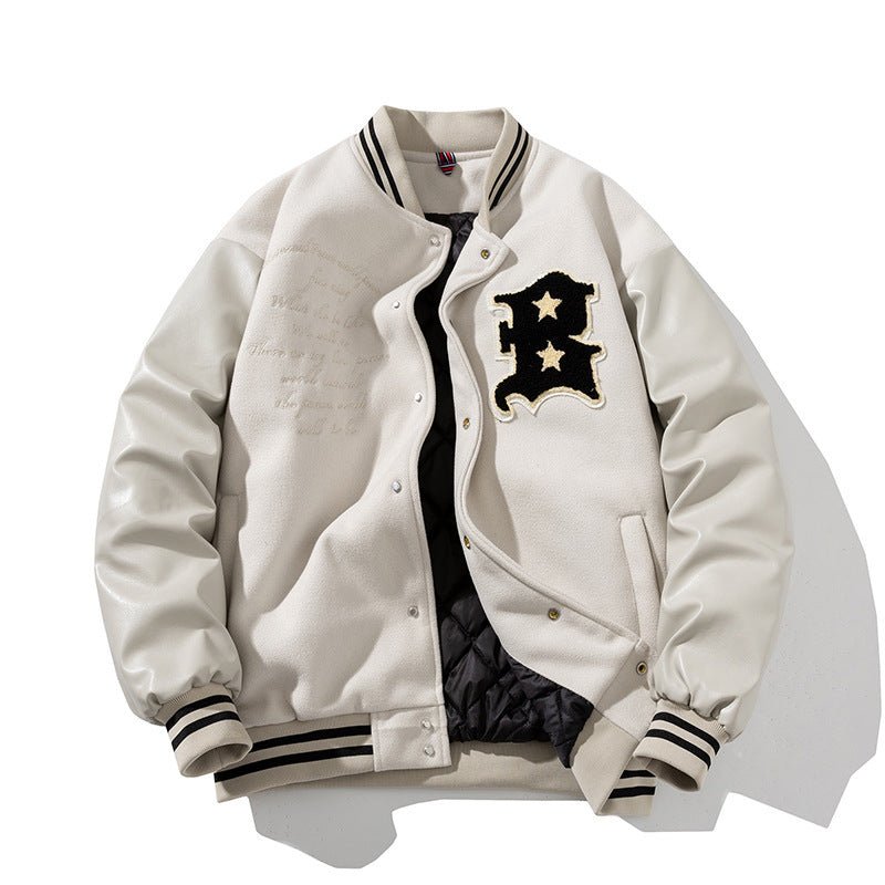Bomber Jacket – Cotton-Padded Thickened Woolen Coat