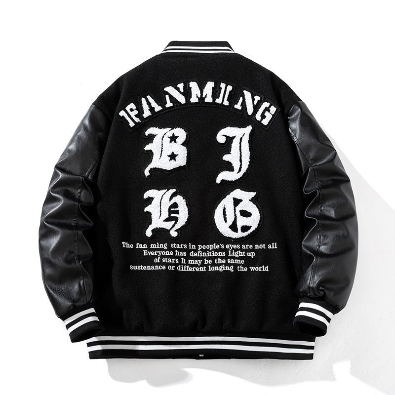 Bomber Jacket – Cotton-Padded Thickened Woolen Coat