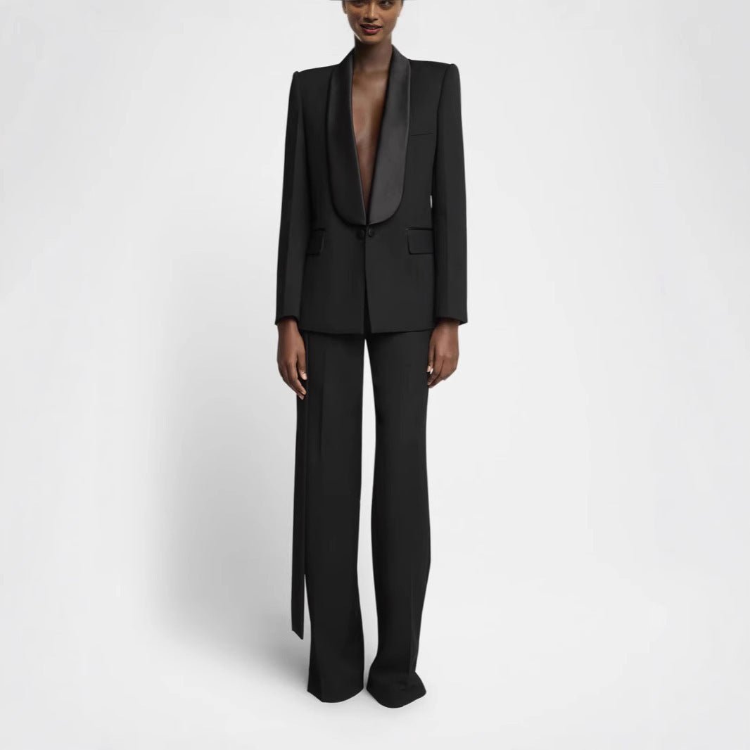 Business Temperament Slim-fit Collar Suit Coat
