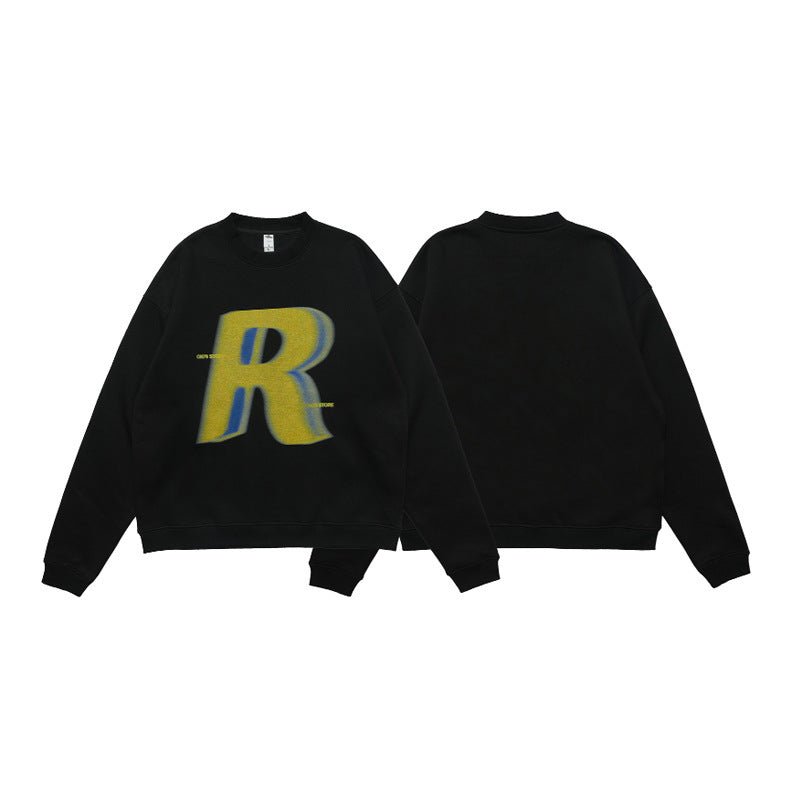 Loose Trendy Round Neck Long Sleeve Sweater