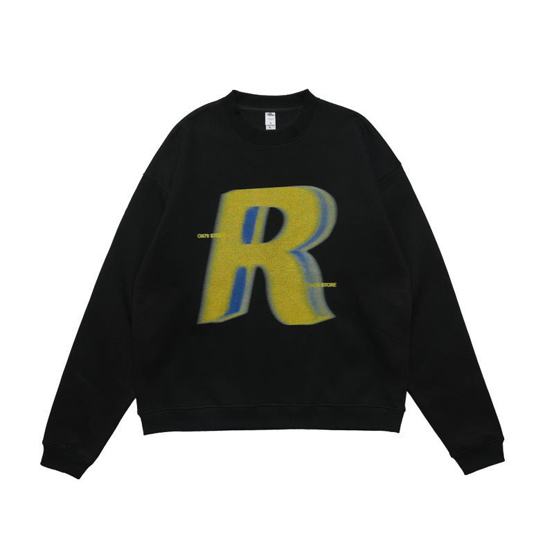 Loose Trendy Round Neck Long Sleeve Sweater