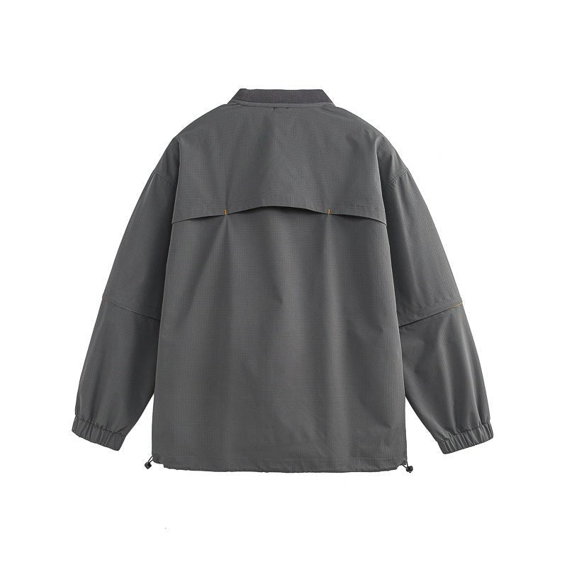Contrast Color 3-in-1 Functional Sweater