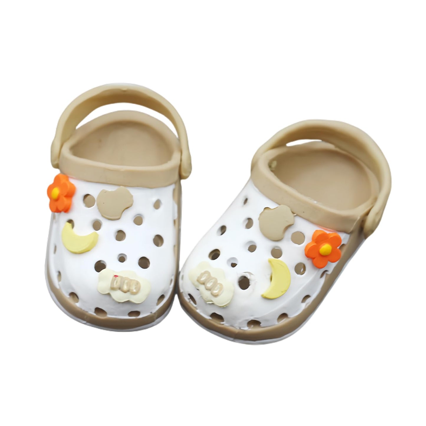 Mrwtesio 17cm Lububu Doll Shoes – Premium Khaki Fashion Accessories