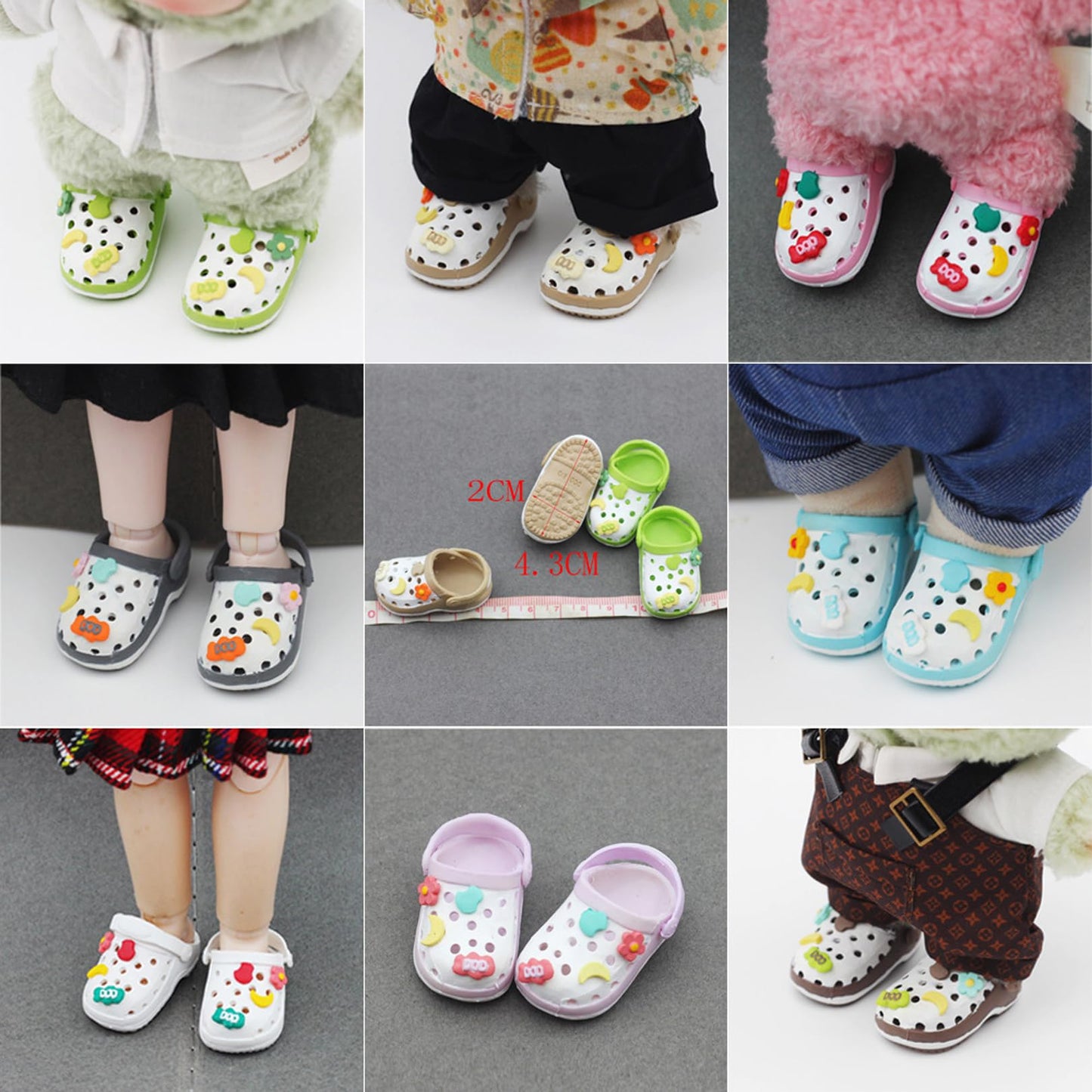 Mrwtesio Lububu Shoes – Premium 17cm Doll Dress-Up Accessories