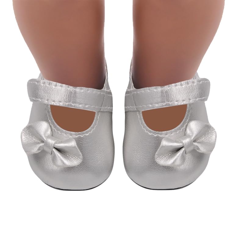 MSYO 19 Pcs Doll Shoes & Accessories for 18-Inch Dolls – 7 Seasonal Styles