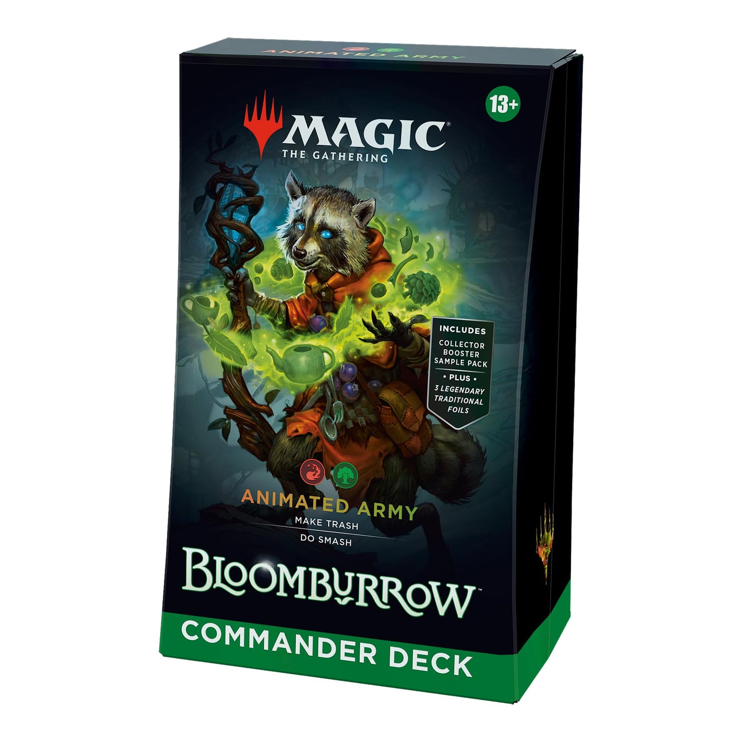 Magic: The Gathering Bloomburrow Animated Army Commander Deck – 100-Card Ready-To-Play