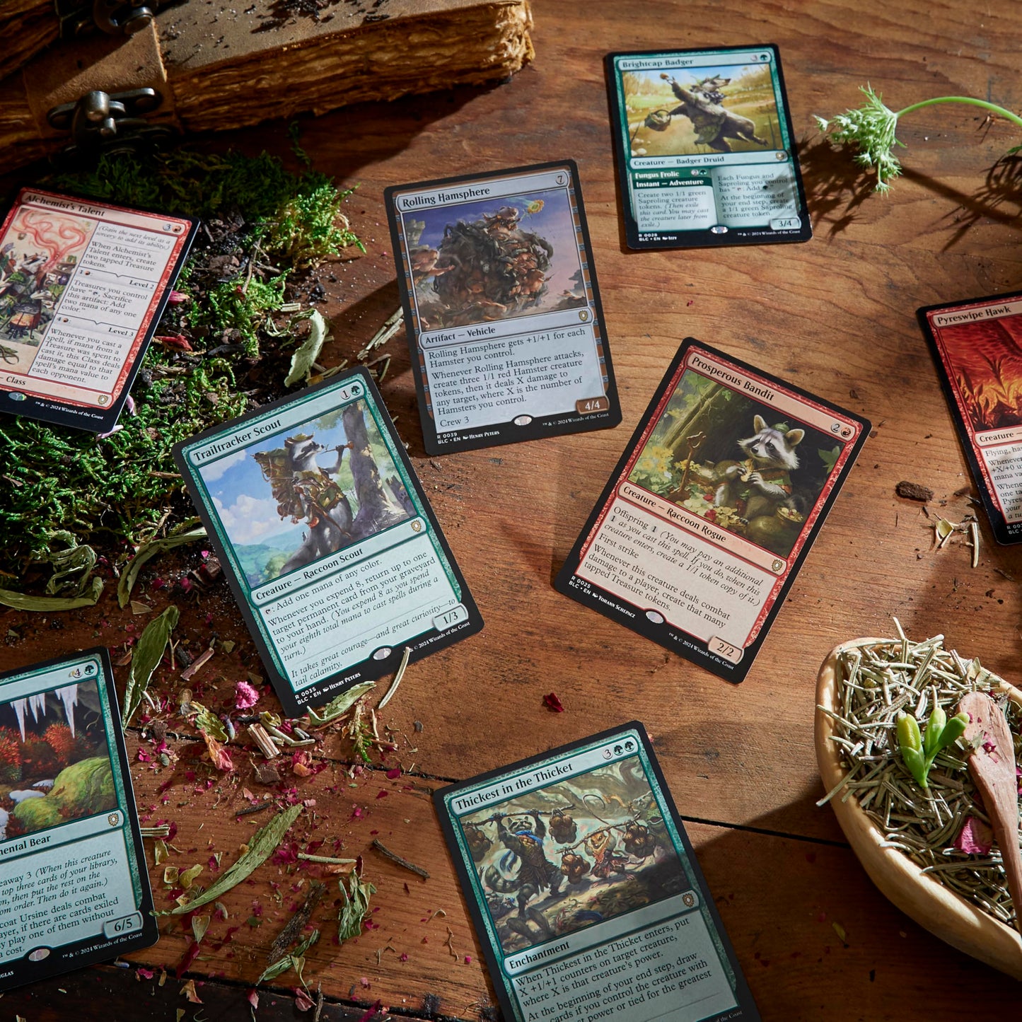 Magic: The Gathering Bloomburrow Animated Army Commander Deck – 100-Card Ready-To-Play