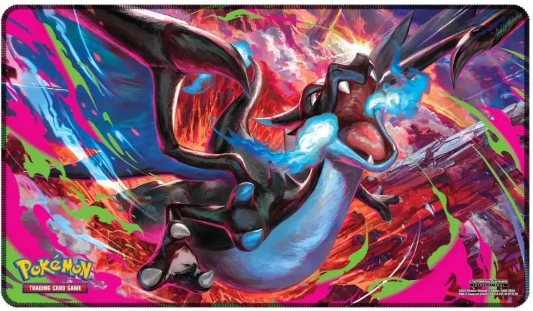 Mega Charizard Playmat | MTG Decks & More | Charizard X ex Ultra Premium Collection