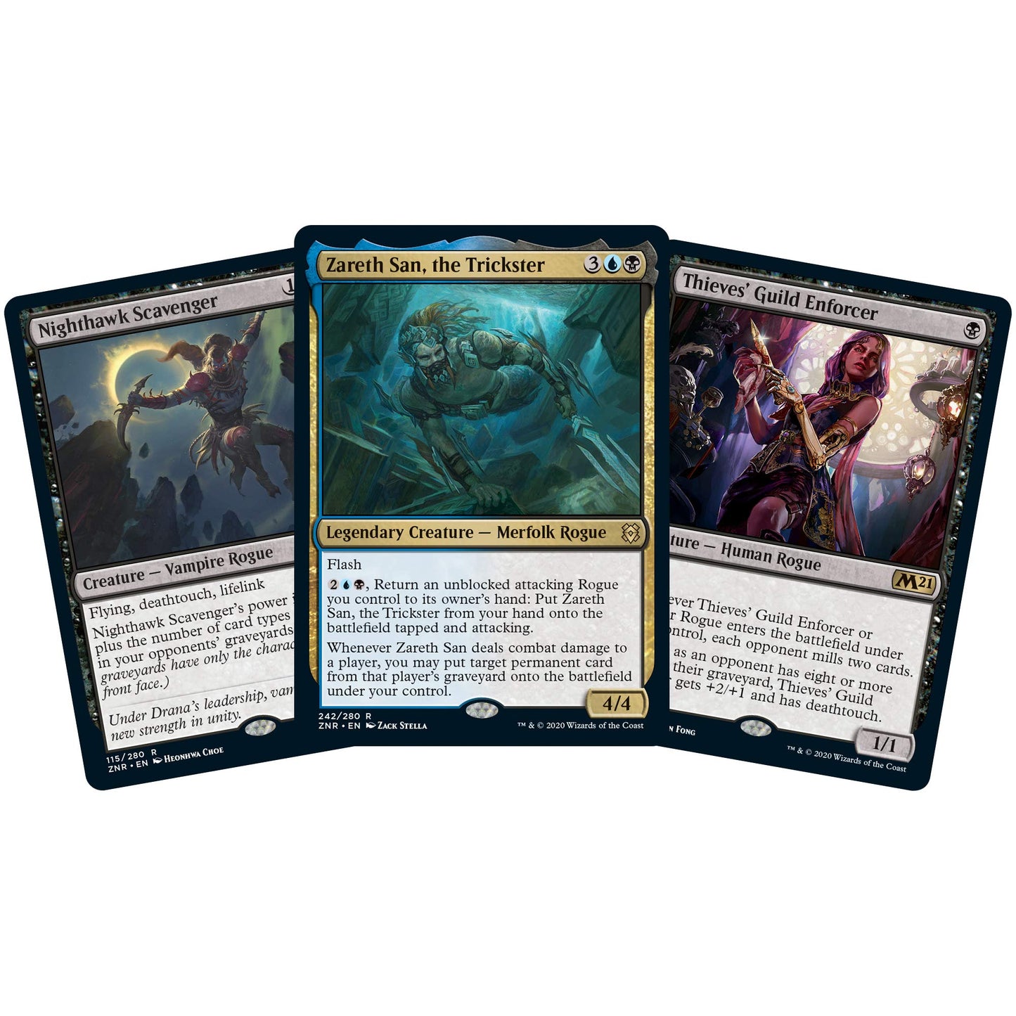Magic: The Gathering 2021 Challenger Deck – Dimir Rogues (Blue-Black)