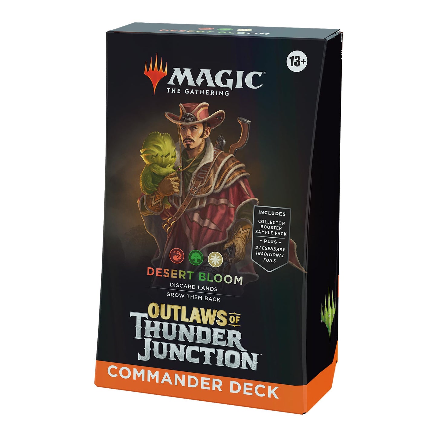 Magic: The Gathering Outlaws of Thunder Junction Desert Bloom Commander Deck (100-Card)