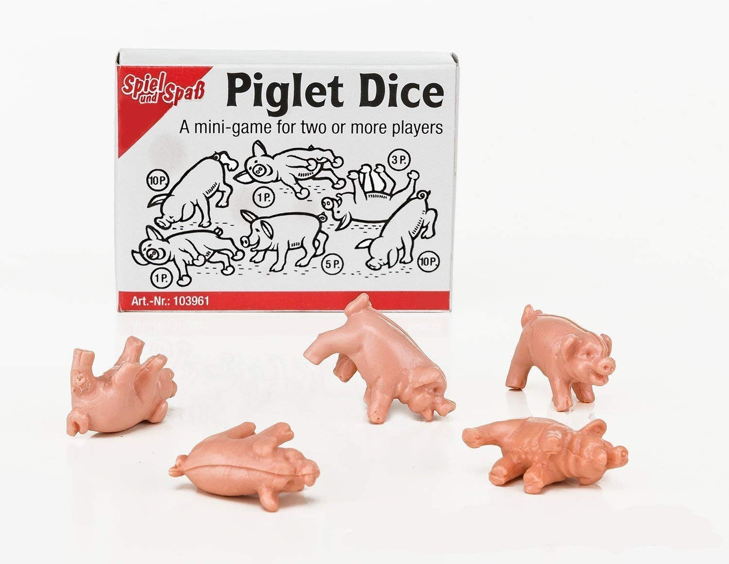 Chess and Games Shop Muba Piglet Dice – Roll Your Pigs Party Game