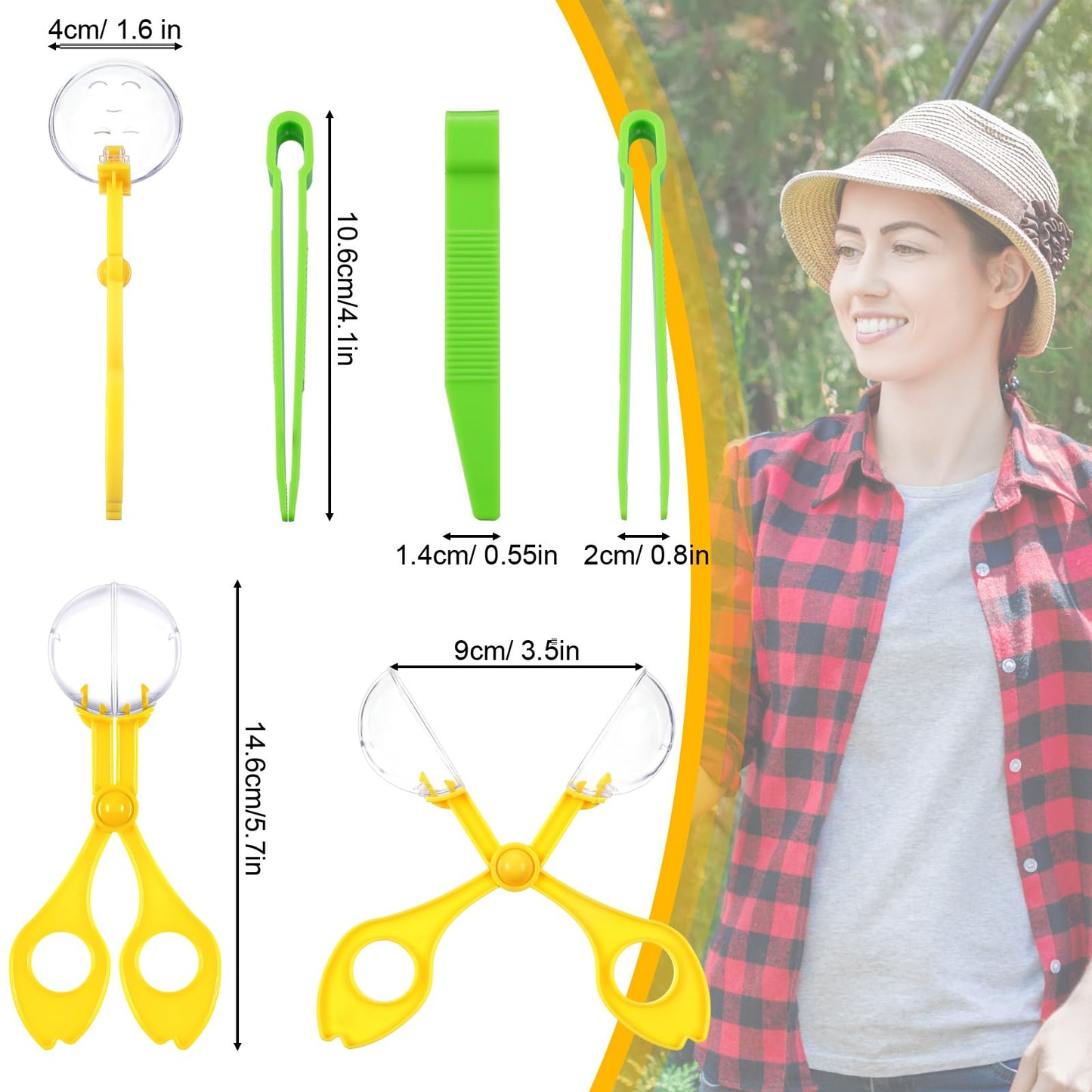 Mudder 12-Piece Fine Motor Skill Toys: Handy Scoopers & Jumbo Tweezers for Outdoor Exploration