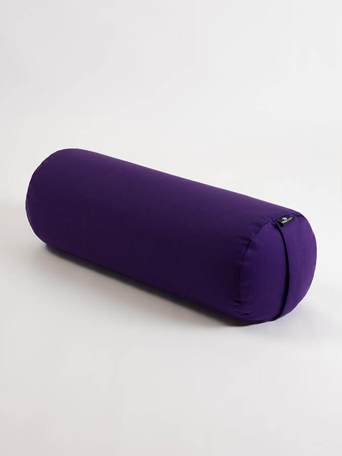Yoga Studio Organic Cotton Buckwheat Lotus Meditation Bolster Cushion